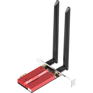 Comfast 8774Mbps PCI-E อะแดปเตอร์ไร้สาย WiFi 7 Intel BE200 WiFi การ์ด 2.4G/5G/6GHz Tri Band อะแดปเตอร์เครือข่าย BT5.4 Win10/11 Linux