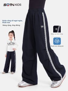 SQTN.KIDS | Autumn Waterproof and Stain-Resistant Girls Pants