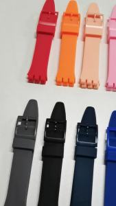 For Swatch Watch Band 12/16/17/19/20mm Colorful Sports Diving Silicone Durability Replace Strap Women Men Bracelet Accessories