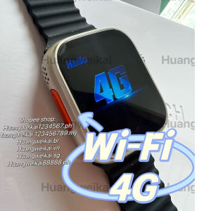 NEW 4G Network S8 ultra Sim Card Call Smart Watches Android OS GPS Map 2.08" Screen Heart Rate tiktok install Smart Watch For men women