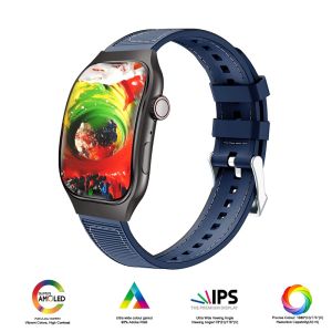 laxasfit | 2026 New Curved Smartwatch 2.01 Inch Bridge Touch Screen Bluetooth Call Wireless Charge Multi Sport Mode