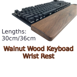 [ SG ] Walnut Wood Keyboard Wrist Rest / Palm Rest