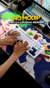 AULA Keyboard Gaming Mechanical 75% Layout Mekanikal 3 Connection Wired Mode Switching F75 RGB Original