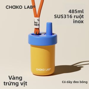 CHAKOLAB | Bình Giữ Nhiệt Bobo Lòng Gốm Ceramic 