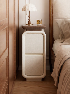 ZHUSHANXIA | Ecological Wood Super Narrow 20cm Bedside Cabinet