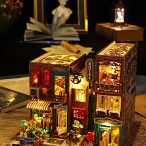 Scarborough 斯卡布罗 ES009 with Light/Anti-dust cover DIY Miniature Doll House - English manual