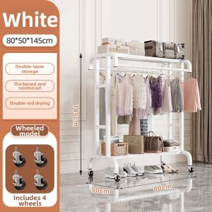 Thickened Portable Metal Clothes Hanger