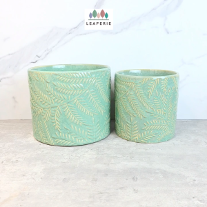 The Leaferie Majorca Flowerpot . flowerpots . flower pot . plant pots . planter . planters . Ceramic