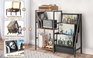 Book Shelf Book Display Shelf File Organizer Floor Bookcase Multi-layer Shelf Book Organizer Corner Bookshelf Wooden Bookcase Printer Stand Office Table Organizer Floor Standing Bookshelf