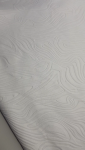 Bahan Kain Jersey Dryfit Brazil Emboss Premium motif serat kayu- Khanza.tex