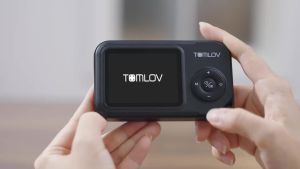 TOMLOV | TOMLOV Digital Microscope Handheld Adjustable Focus Kids Microscope 2.4" IPS Screen Trichome Magnifying Jewelry Loupe for Adults