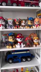 High quality 2024 Paw Patrol Chase Everest Cat Chicken Kawaii Plush Toys Anime Stuffed Doll Kids Birthday Gift Children Gift