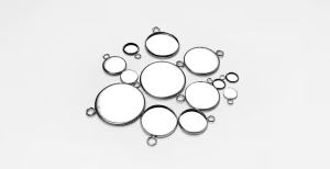 20pcs 6-25 mm Stainless Steel Round Pendant Blank Cabochon Base Setting Tray Bezel For DIY Jewelry Making Supplies Wholesale