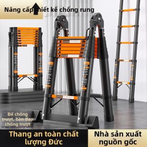 ZHUOLESHI | Thang Nhôm Chữ A Điều Chỉnh Được