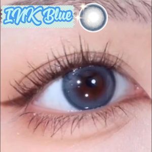 60ml น้ำยาดูแล คอนแทคเลนส์ บิ๊กอายสีเทา Contact Lens INK Blue 14.5mm
