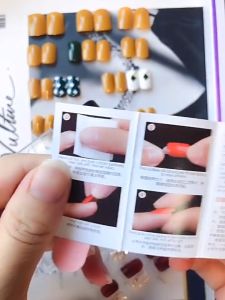 Lem Kuku Palsu 24Pcs Gel Double Tape High Quality Perekat Untuk Nail Art & Manicure