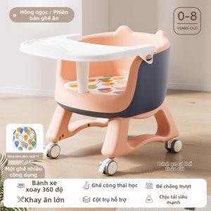 YIHECHUYAO | Ghế Ăn Dặm Cho Bé Có Tựa Lưng Chống Trượt