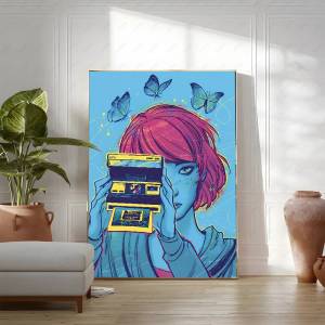 Bandai | Life Is Strange Video Game Poster Print For Bedroom Living Room Home Decor Classic Adventure Games Canvas Painting Wall Art Gift