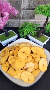 Keripik pisang manis gula caramel 1KG