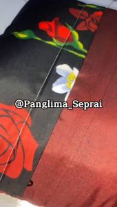 Sarung Bantal dan Sarung Guling Motif Variasi Dengan Penutup Resleing