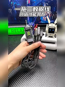 3 in 1 100W 5A Fast Charging USB To Type-C Micro Fast Charger Cable For iPhone 15 14 13 Samsung Xiaomi Huawei OPPO Vivo