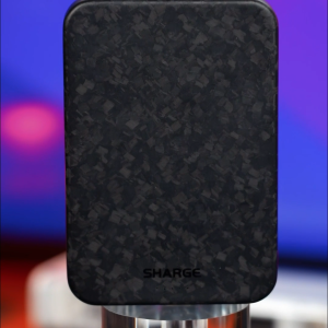 Shargeek/Sharge CarbonMag 5K/10K Qi2 Carbon Fiber Power Bank -15W Wireless ChargingPD 20W USB-C charging Ultra-Light Durable Design5000/10000mAh CapacityFast Charging for iPhoneAerospace-Grade Material