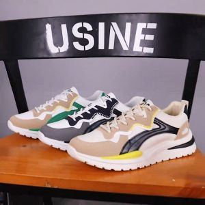 Sepatu Tali Pria Hijau Sepatu Sneakers Casual Sepatu Fashion Running Shoes Sepatu Kerja Olahraga Jogging Basket KSD105