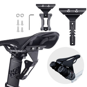 Bicycle Saddle Bottle Cage Extension Holder Aluminum Alloy Bicycle Water Cup Holder Saddle Mount Rack for MTB Road Bike