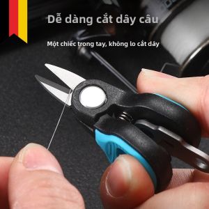 ZHENMIAO | Kéo Cắt Cá Nhỏ Dành Cho Dây PE Lưỡi Đá Serrate