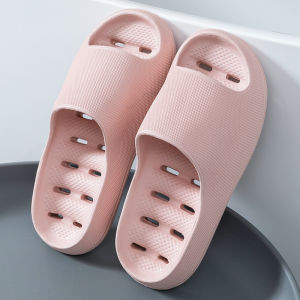 Women Bathroom Bathing Slippers Summer New Indoor Home EVA Anti-Odor Men Couple Shower Leakage Anti-Slip Slippers