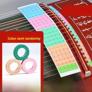Pipa Tuning Markers Scale Stickers Note Labels String Position Identifiers Marking Paper for 21 Strings Musical Instrument Accessories
