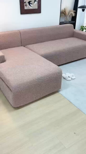 2026 Alice Elastic Universal Sofa Cover 1/2/3/4 Seater L-Shape Slipcover Protector Couch Cover