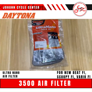 DAYTONA ULTRA NANO AIR FILTER P/N 3500 FOR NEW BEAT FI SCOOPY FI VARIO FI MOTORCYCLE