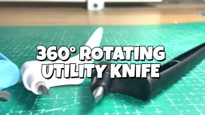 Risefully 360 Degrees Rotating Utility Knife: A Versatile DIY Art Cutting Tool