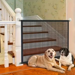 Childrens Isolation Guardrail Best Baby&Pet Safety Gate Durable Safety Protection Net Multi-purpose Punching Indoor Barrier