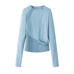 JOLLY BEAN | Spring Sweat-Absorbent Breathable Patchwork T-Shirt with Pockets