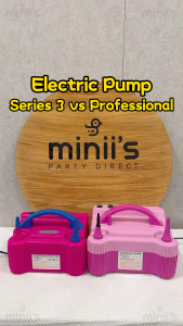 MINIIS PARTY Balloon Pump Electric Ballon Pump Pam Belon Baloon Pump Ballon Electric Pam Belon Elektrik Bobo Ballon Pump