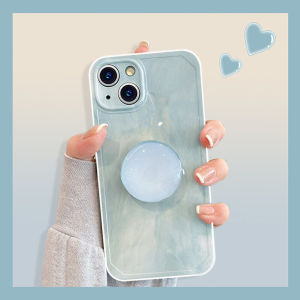 Silicone Watercolor Stand Compatible with Xiaomi 14PRO 12Spro 11ULTRA Protective Case CIVI3 Full Cover 10 Xiaomi 9 Soft Shell 8 Youth Civi2/4