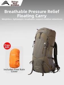 BSWOLF | Professional Heavy-duty Trekking Backpack 75L