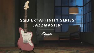 Squier Affinity Series Jazzmaster Electric Guitar Laurel Fretboard (Lake Placid Blue)