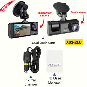 2/3 Channel Dash Cam 1080P FHD Front and Rear Inside Car Camera WiFi APP Control Night Vision Parking Mode Car accessory