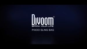 Divoom Pixoo Sling Bag & Sling Bag C & Sling Bag V Global Version - Innovative Smart LED Pixoo SlingBag For Men Women