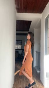 CLOTHINGHUB CHOCO CHONA DRESS