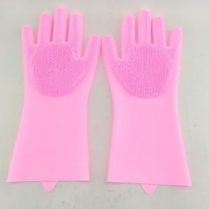 SEPASANG SARUNG TANGAN CUCI PIRING SILIKON / SARUNG CUCI TANGAN SILICON MULTIFUNGSI