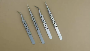 Nhíp Gắp Linh Kiện Điện Tử Trắng - Thép Không Gỉ Cao Cấp