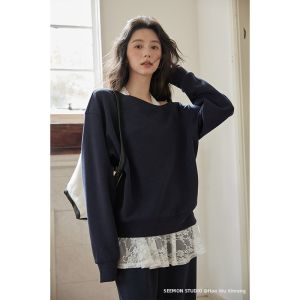 seemon | Bộ Áo Hoodie Thiết Kế Độc Đáo Mới Thu Hàn Quốc