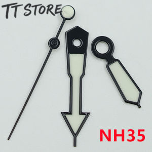 Luminous Hands for Silver Black Watches Fit Miyota 2035 2115 VH31 NH35 NH36 7S26 7S36 4R35 4R36 Watch Pointers Movements