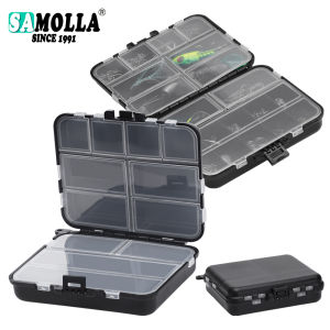 Fishing Tackle Bait Storage Boxes Portable Double-Sided Lure Hook Organizer Mini Utility Lures Fishing Box