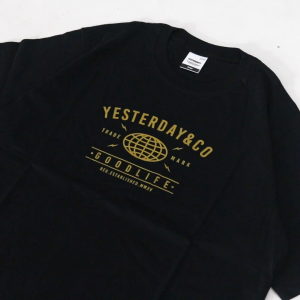 Yesterday – Baju Kaos Distro Pria Original 30s T-shirt Trade Black