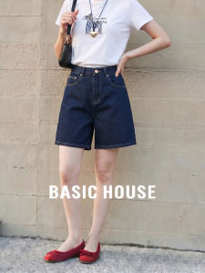 Basic House | Vintage High Waist Loose Short Pants